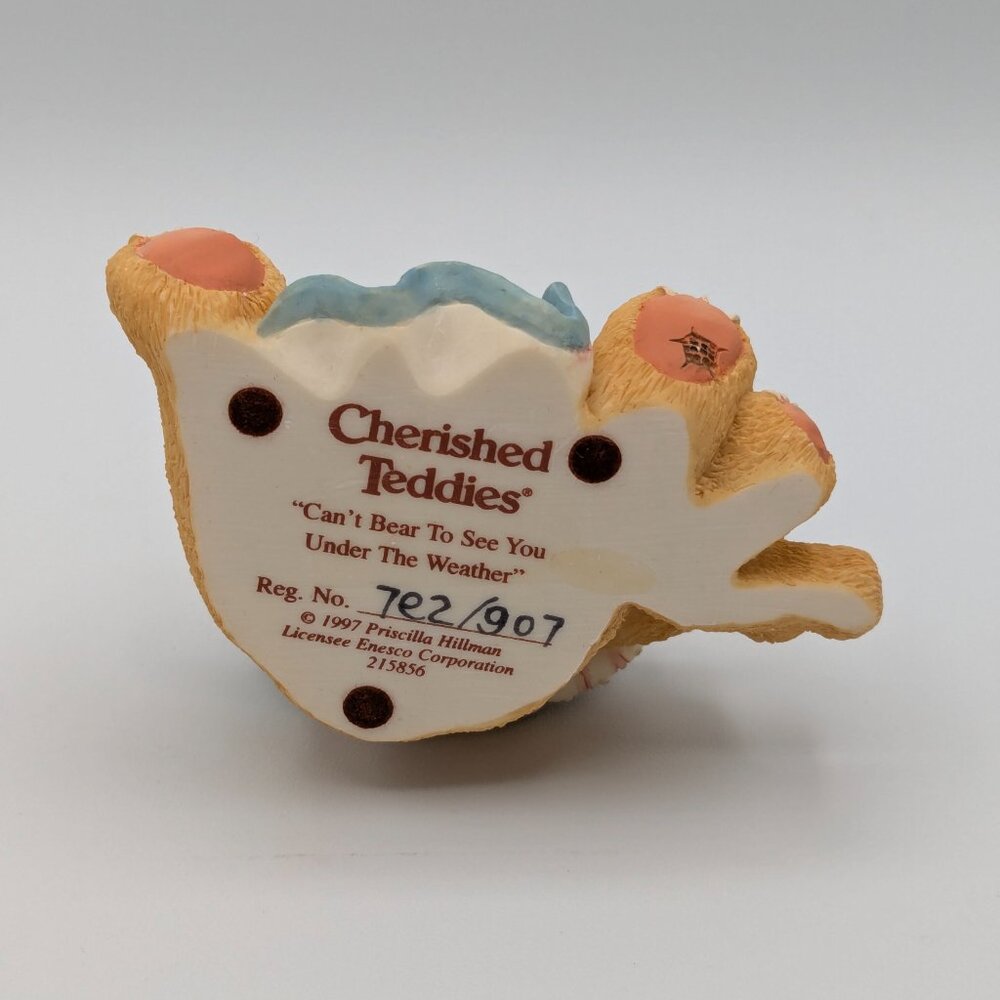 Cherished Teddies Get Well Can't Bear to See You Under the Weather (215856) 1997 - Picture 7 of 10